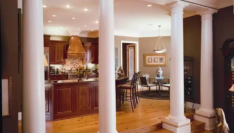 Kitchen as Viewed from Living Room