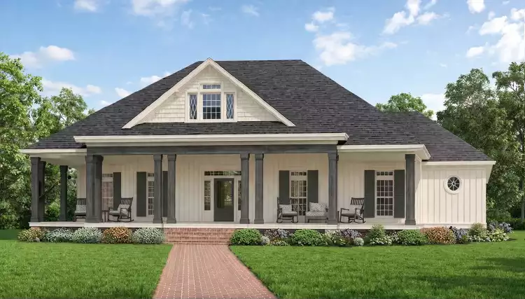 Charming Farmhouse with Wrap-Around Front Porch
