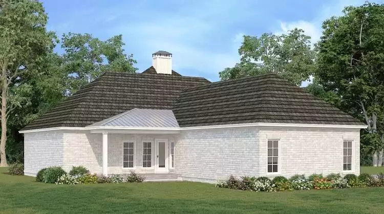 Rear and right side view