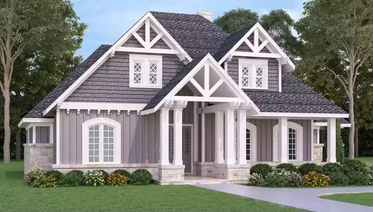 Country Cottage with French Styling