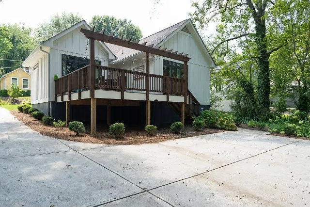 A Large Patio is the Perfect Space for Entertaining