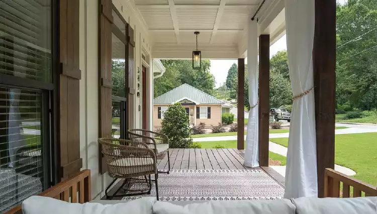 Front Porch from Other Side