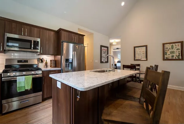 Kitchen Island for Dining and Serving