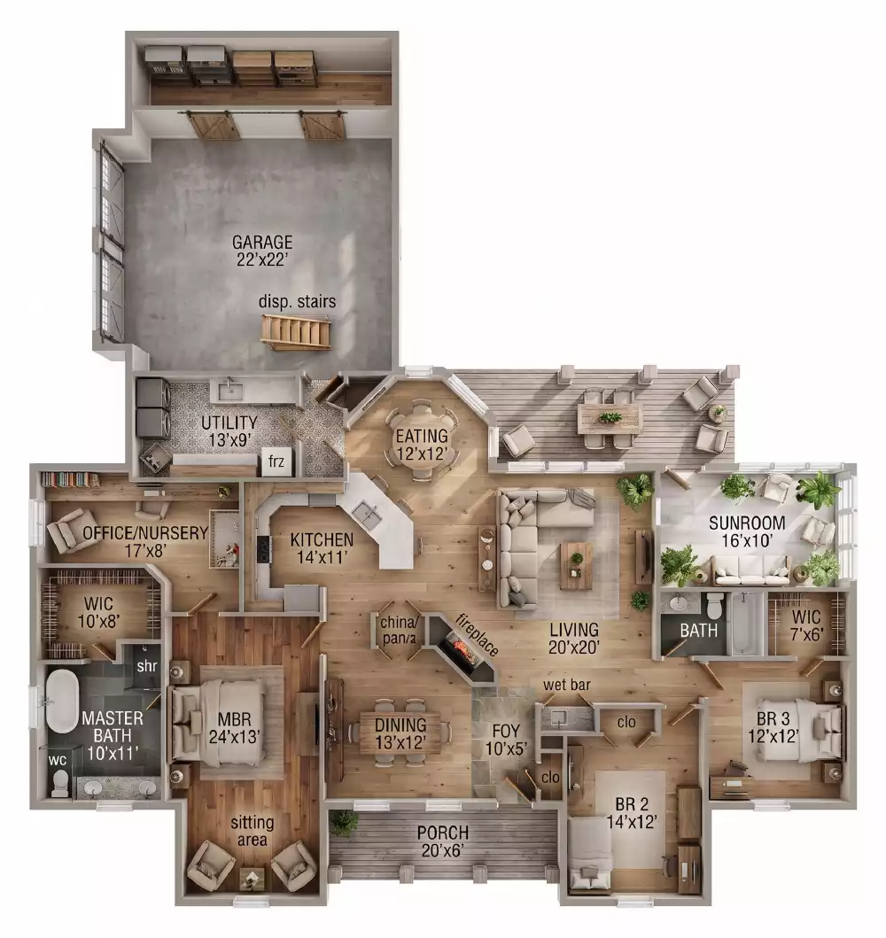 3D Floor Plan
