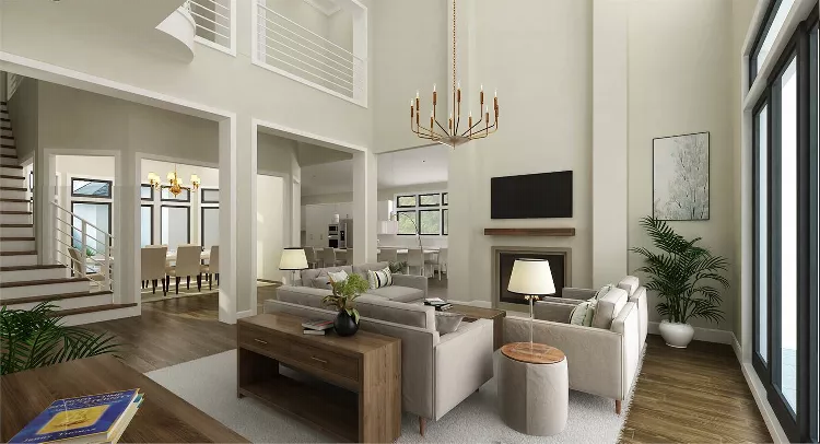 Kitchen & Family Room