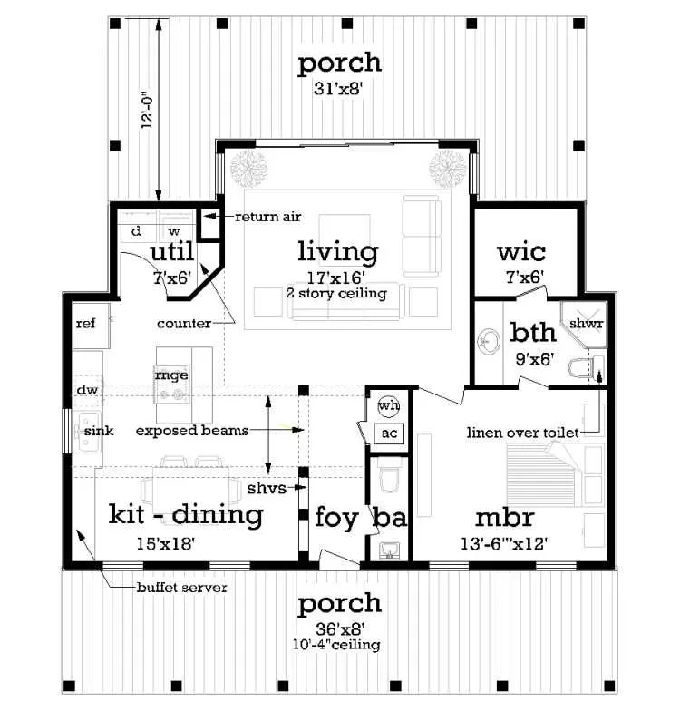 1st Floor Plan