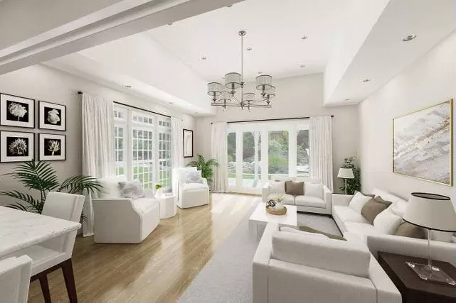 living room as viewed from foyer