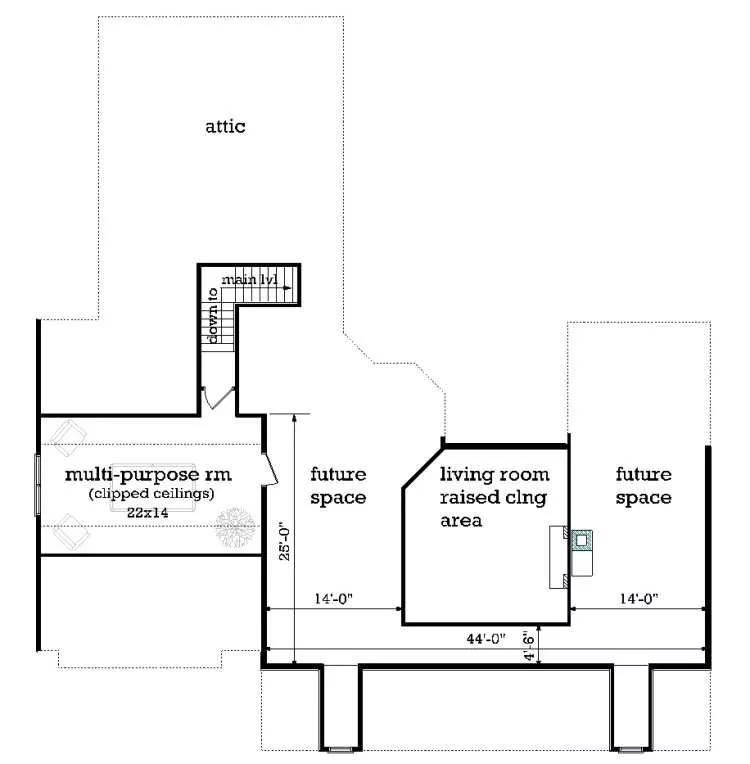 Upper Level Floor Plan