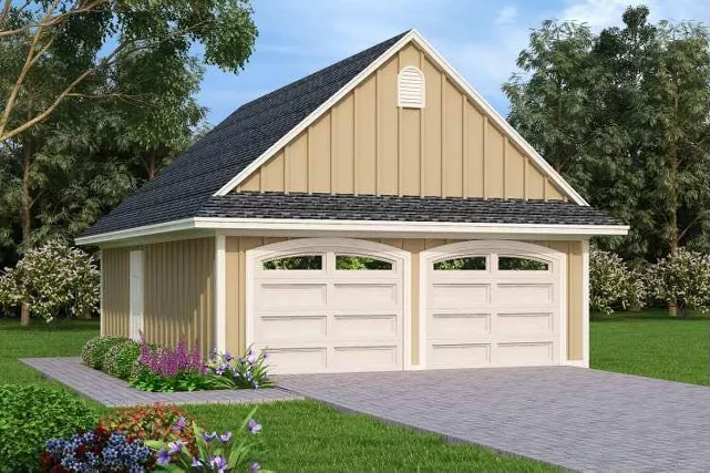 Optional Detached Garage Elevation