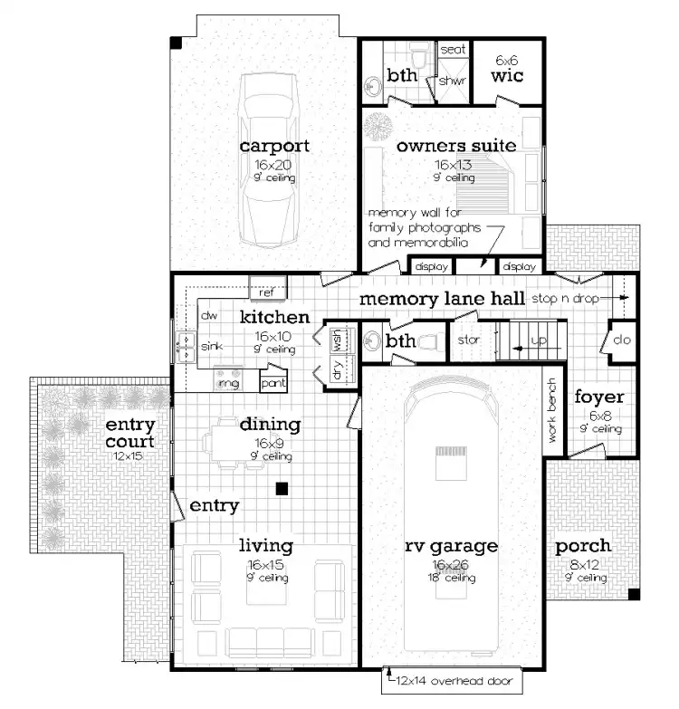 Main Level Floor Plan
