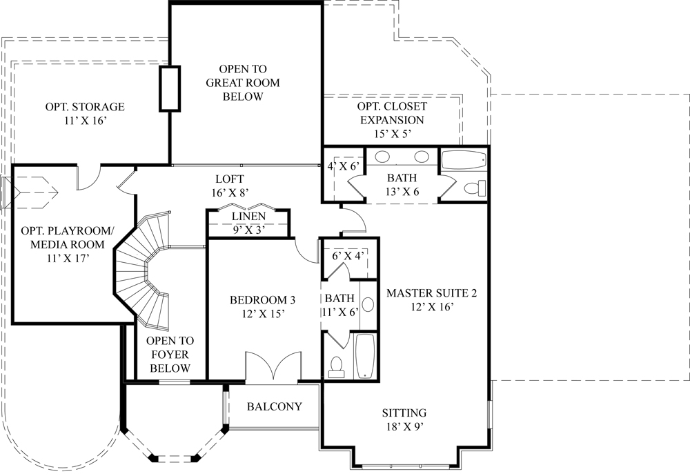 European House Plan With 4 Bedrooms And 4 5 Baths Plan 4529