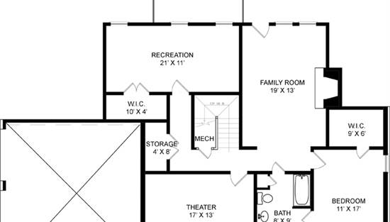 Basement Floor Plan