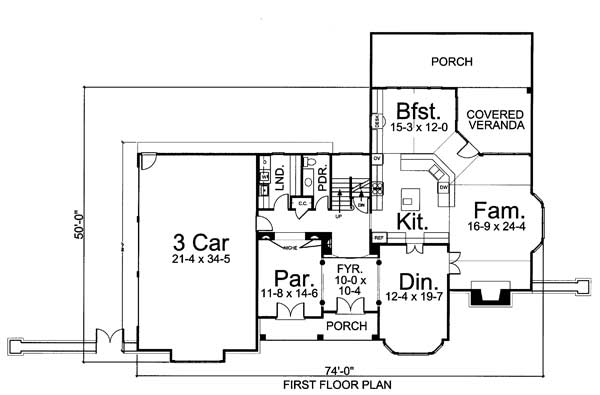 1st Floor Plan