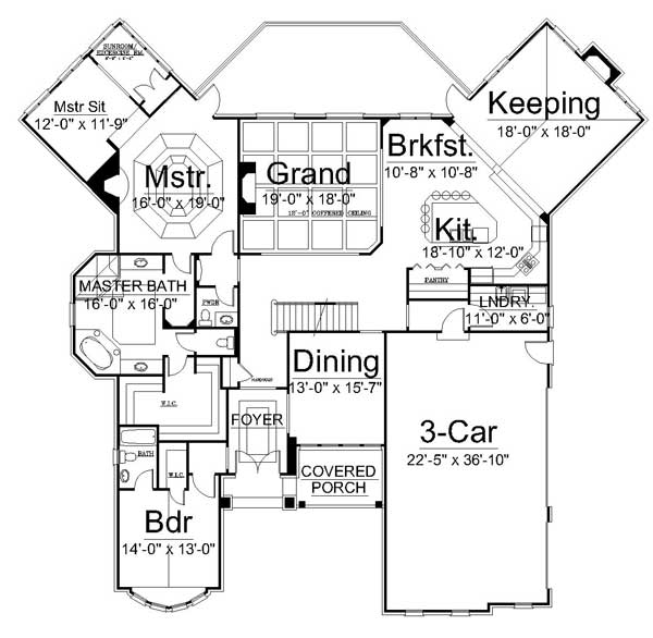 1st Floor Plan