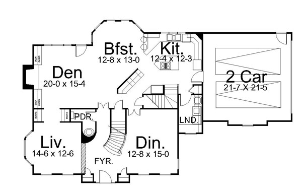 1st Floor Plan