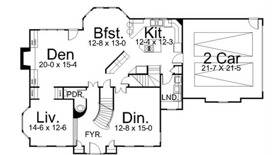 1st Floor Plan