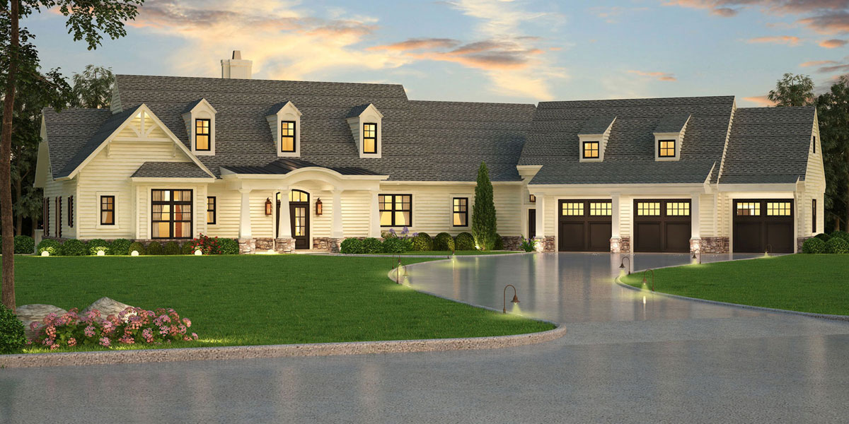 Craftsman House Plan With In law Suite Plan 1443