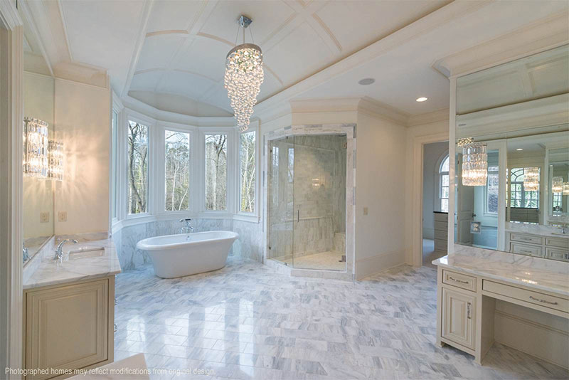 luxury master bathroom floor plans