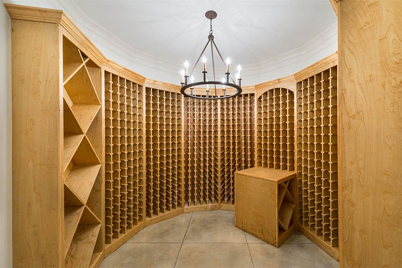 Wine Cellar image of Vinius House Plan