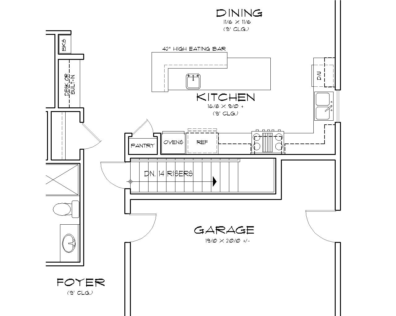 Craftsman House Plan with 3 Bedrooms and 2.5 Baths - Plan 3086