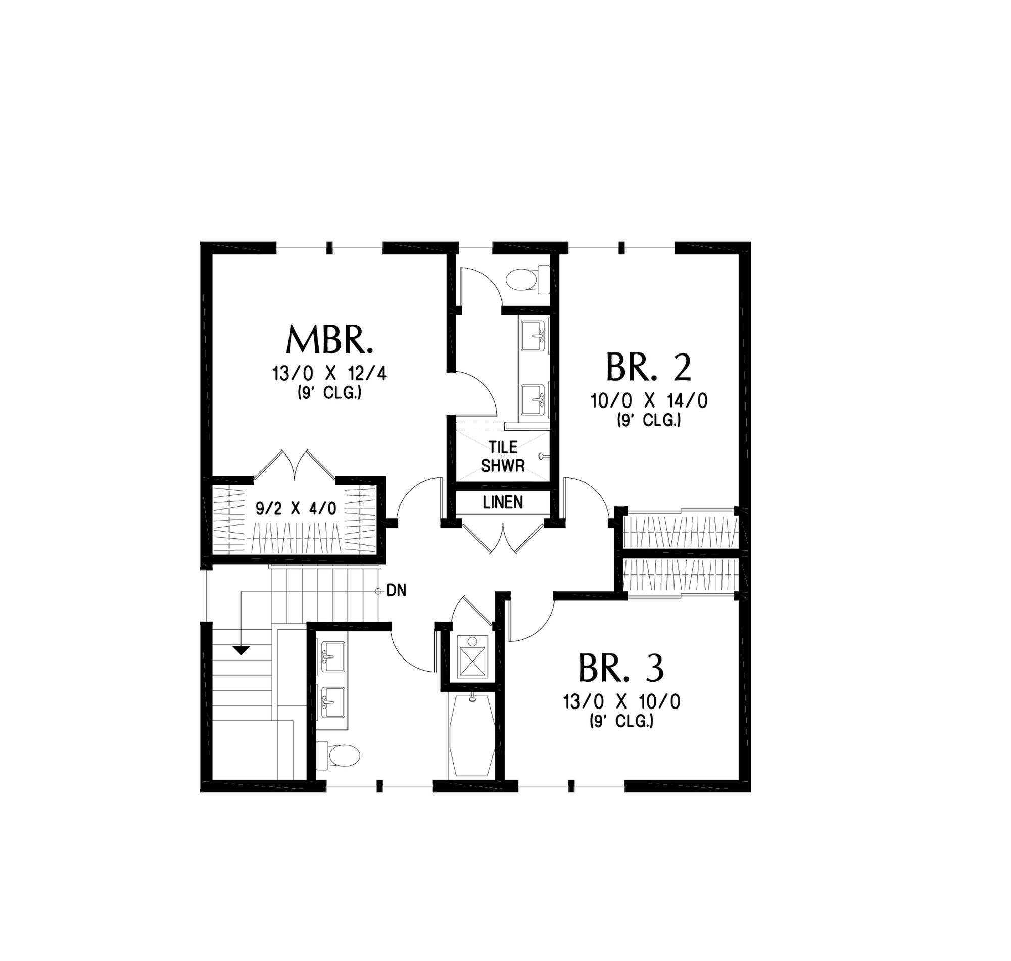 Upper Floor Plan
