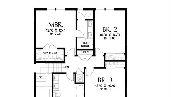 Upper Floor Plan