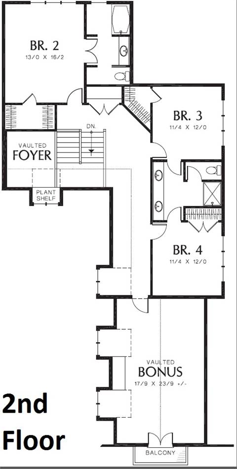 2nd Floor Plan