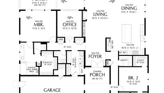 Reversed Floor Plan