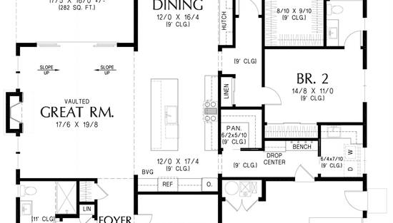 Reversed Floor Plan