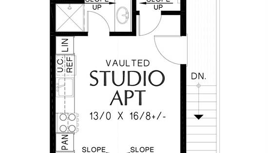 2nd Floor Studio Apartment