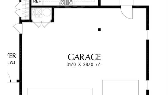 3rd Car Garage Bay Option