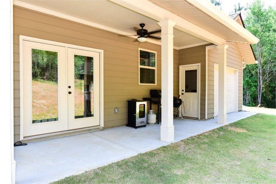 Rear Covered Porch