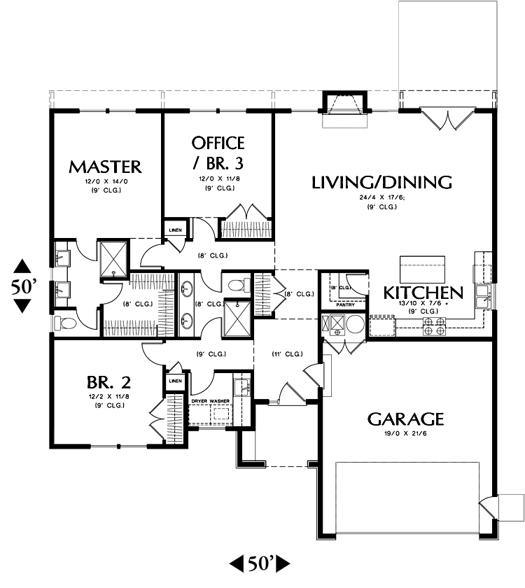 First Floor image of Litchfield House Plan