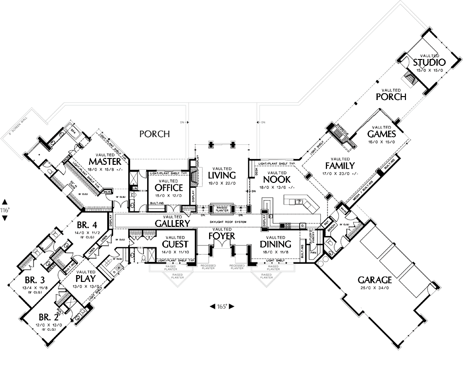 Country Cottage House Plan By The Lake