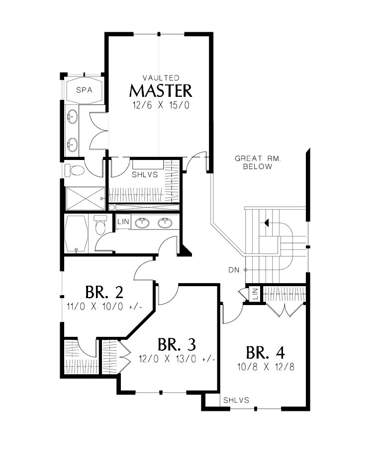 Upper Floor Plan