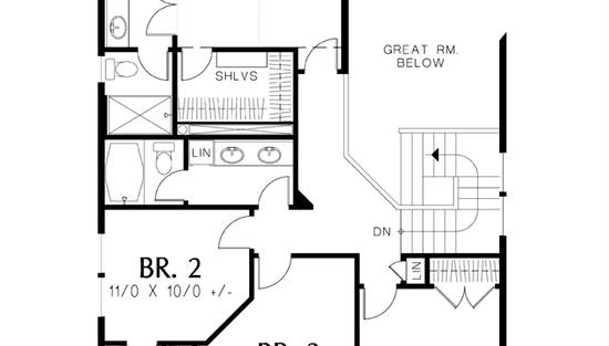 Upper Floor Plan