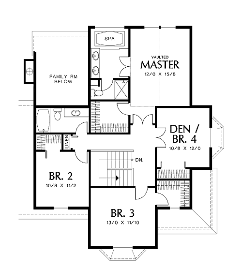 2 story house blueprint