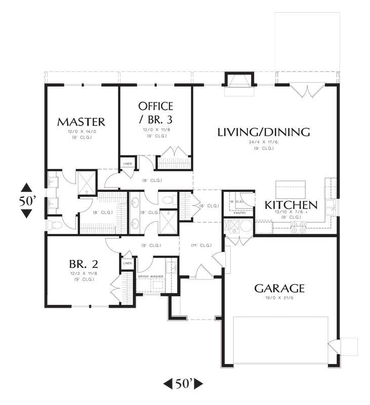 Main Floor Plan image of Litchfield House Plan