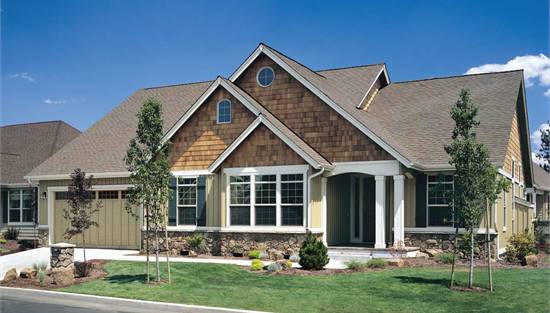 Cottage House Plan with 3 Bedrooms and 2.5 Baths - Plan 4584