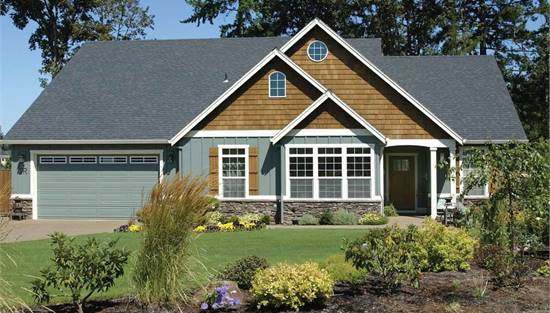 Cottage House Plan with 3 Bedrooms and 2.5 Baths - Plan 4584