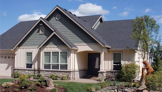 Cottage House Plan with 3 Bedrooms and 2.5 Baths - Plan 4584