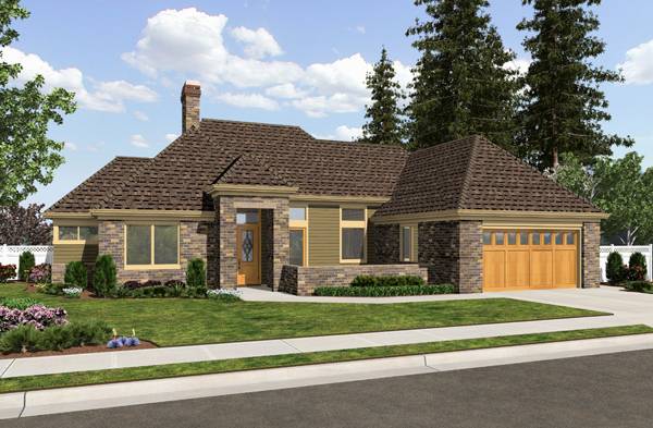 House Plan 2260: 2 Bedroom 2 Bath House Plans