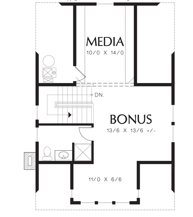 3 Bedrooms and 2.5 Baths - Plan 8541