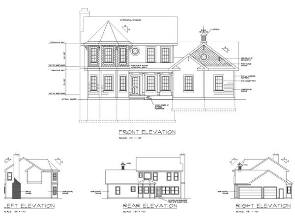 Country House Plan with 4 Bedrooms and 3.5 Baths - Plan 6242