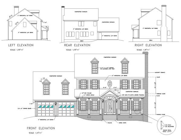 Country House Plan With 4 Bedrooms And 2.5 Baths - Plan 6298