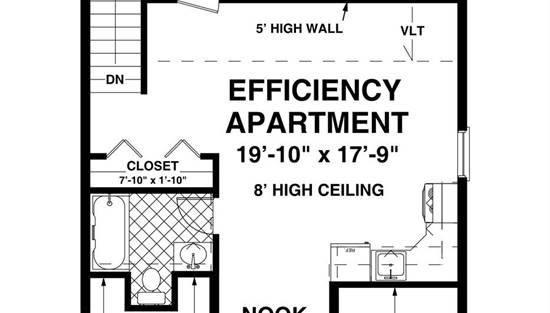 Upper Level Apartment Plan