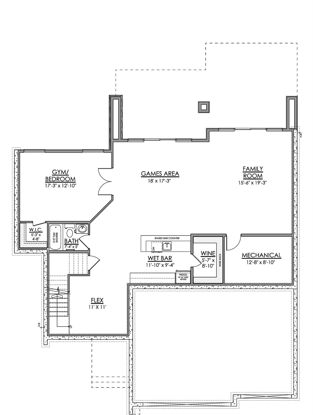 Optional Finished Basement