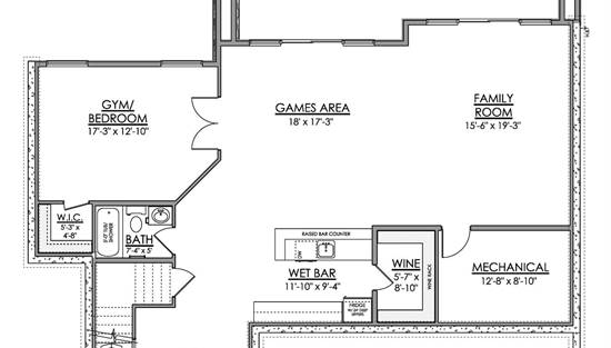 Optional Finished Basement