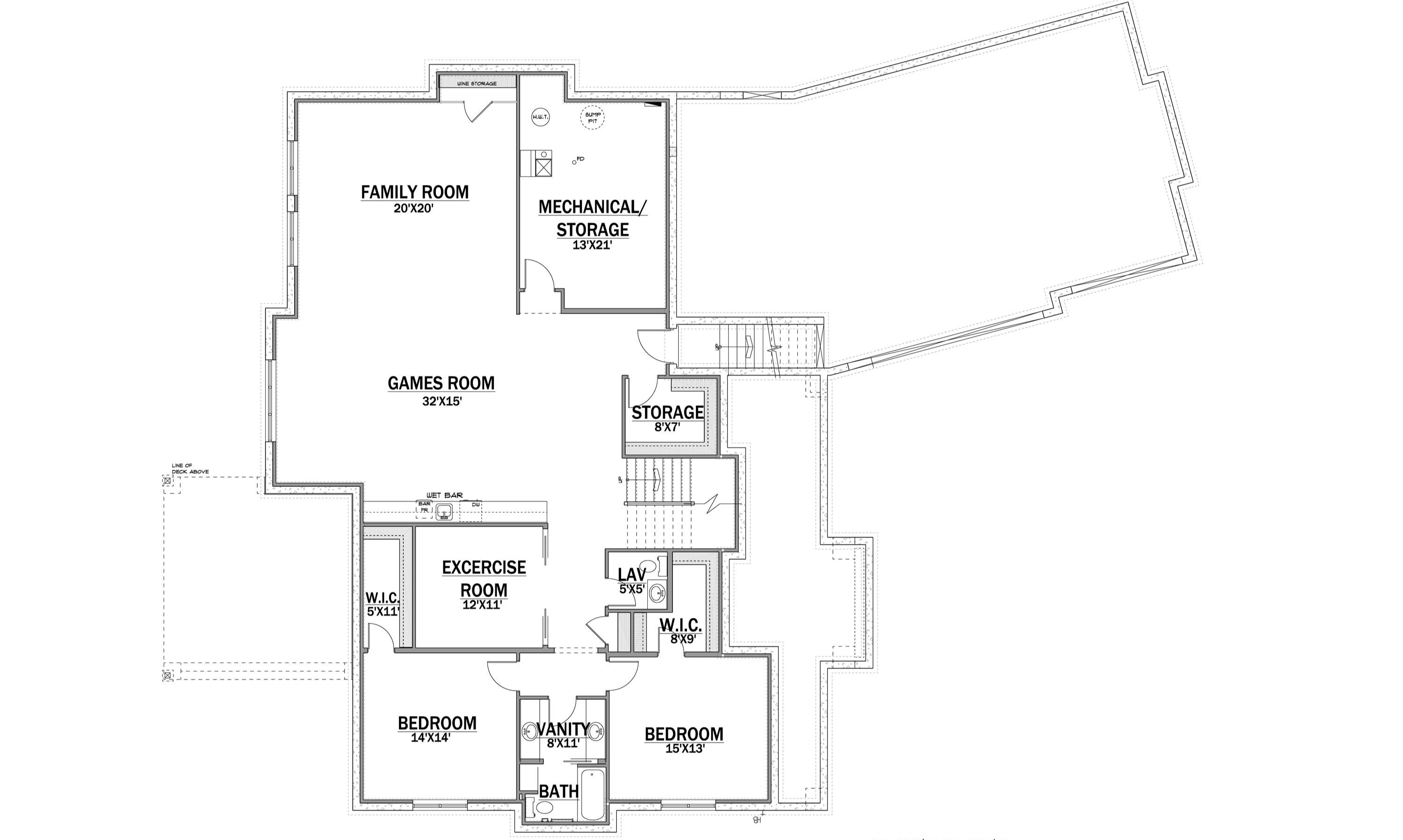 Optional Basement Plan