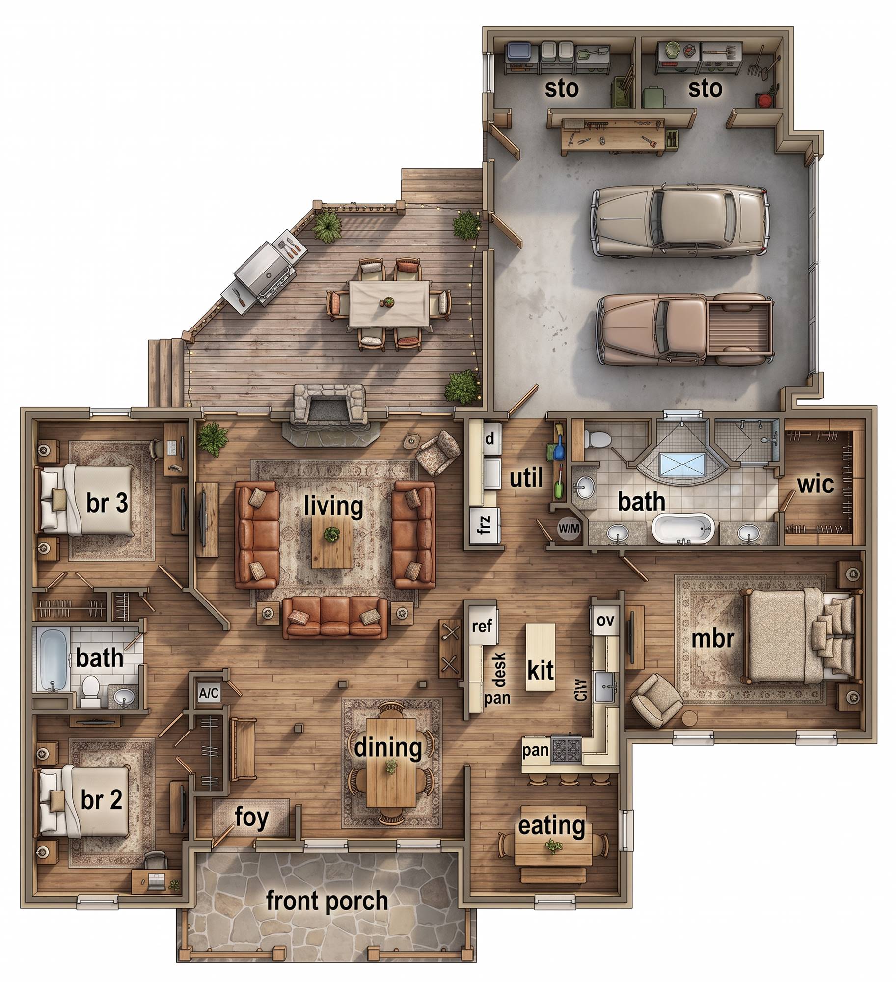 3D Floor Plan